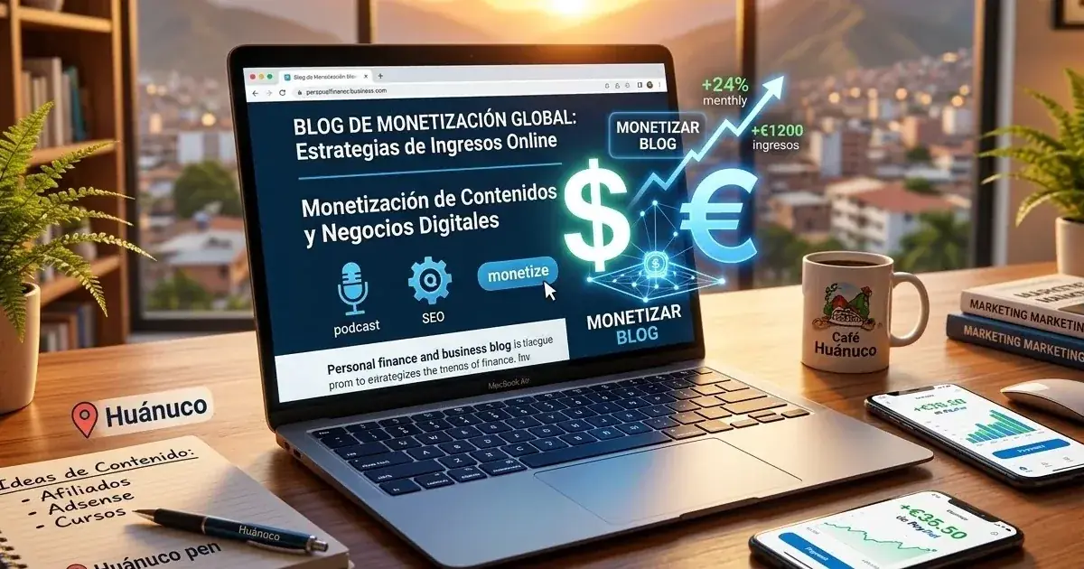Cómo Monetizar un Blog en 2026: Guía Real